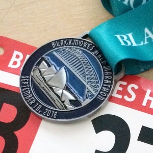 Blackmores Sydney Half Marathon Medal